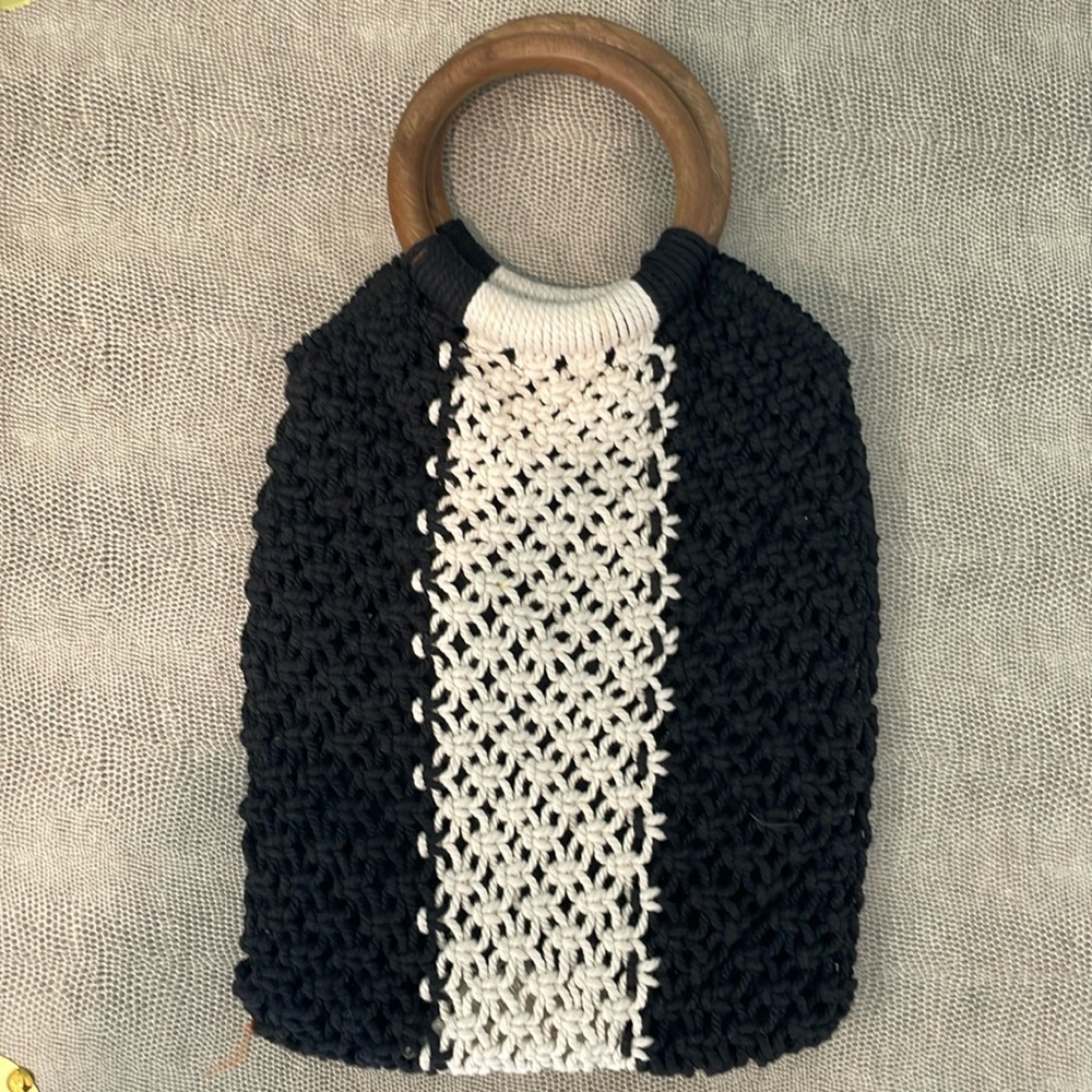 Laude The Label macrame purse